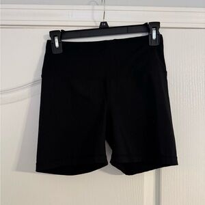 Yogalicious Black Women's Bike Shorts